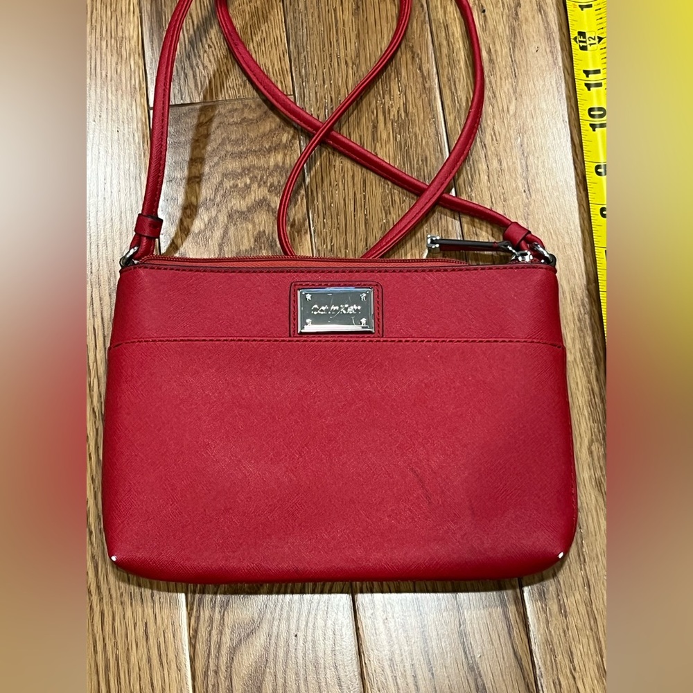 CALVIN KLEIN Red Crossbody purse
